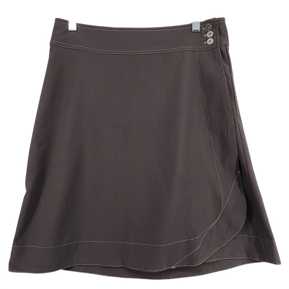 Kuhl Size 8 Gray Mova Skort Hiking Outdoor Gorpcore Trail Athletic Travel Skirt